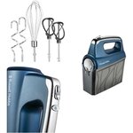 Russell Hobbs 25891-56 Batteur Mixeur Swirl, 5 Vitesses, Fonction Turbo, 1 Paire de Batteurs Hélice, Pétrin, Fouets - Sapphire