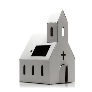 Casagami eglise - veilleuse solaire diy