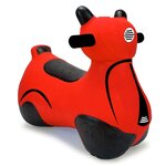 Jamara trottinette rebondissante avec pompe rouge