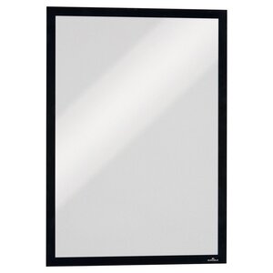 Duraframe Pochette murale Cadre d'affichage magnétique A3 - Cadre noir (paquet 5 unités)