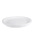 (lot  25 plateaux) plateau de fruits de mer 6-8 parts de forme ovale 70 x 40 x 7mm