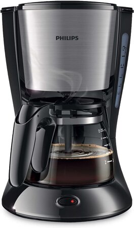 Cafetière Électrique De 0,6L 600W Noir Gris