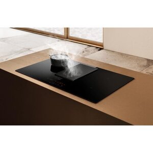 ELICA PRF0138475 - Plaque induction Nikolatesla prime BL A - Aspiration intégrée - 4 zones - 7400 W - L 83 cm