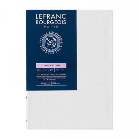 Châssis coton qualité classique 2f/24x19cm - lefranc bourgeois