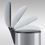 Hailo Poubelle à pédale Harmony L 20 L Argenté