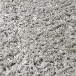 vidaXL Tapis shaggy à poils hauts Gris 160x230 cm 50 mm