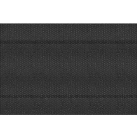 Tectake Bâche de piscine rectangulaire noire - 400 x 600 cm