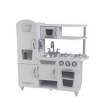 KIDKRAFT - Cuisine enfant en bois Vintage - Blanc