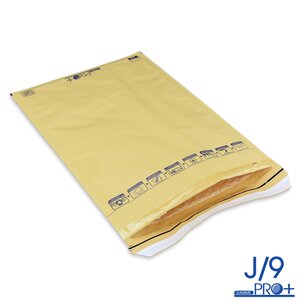 Lot de 100 enveloppes à bulles pro+ marron j/9 format 290x445 mm