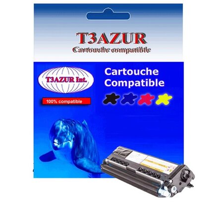 Toner compatible avec Brother TN421, TN423, TN426 pour Brother HL-L8260CDW Cyan - 4 000 pages - T3AZUR