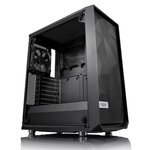 FRACTAL DESIGN BOITIER PC Meshify C - Blackout - Noir - Verre trempé - Format ATX (FD-CA-MESH-C-BKO-TGL)