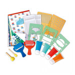Sponge painting fun - Set de peinture creatif