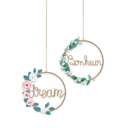 Autocollant mural bonheur et dream
