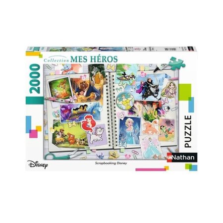Puzzle N 2000 p - Scrapbooking Disney