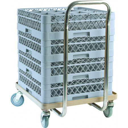 Chariot pour casier de lavage - stalgast -  - acier inoxydable 540x540x960mm