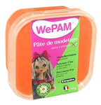 Porcelaine froide à modeler WePam 145 g Orangé