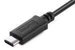 Urban factory aur04uf changeur de genre de câble usb c rj-45 noir