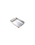 (lot   100 plats) plat rectangulaire aluminium 1 compart. 368 x 249 x 47mm