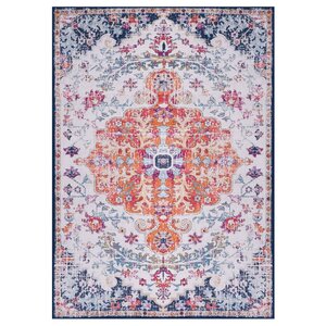vidaXL Tapis imprimé Multicolore 120x160 cm Tissu