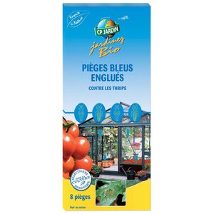 8 pièges bleus englués contre les thrips