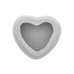 Moule à bougie petit coeur 5 cm