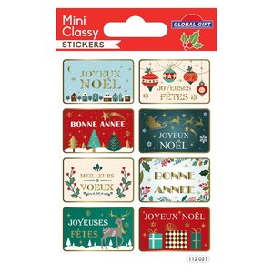 Stickers - Étiquettes de Noël