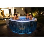 BESTWAY Spa gonflable Lay-Z-Spa Hollywood - 4 a 6 personnes - 140 Airjet™ avec led intégrées