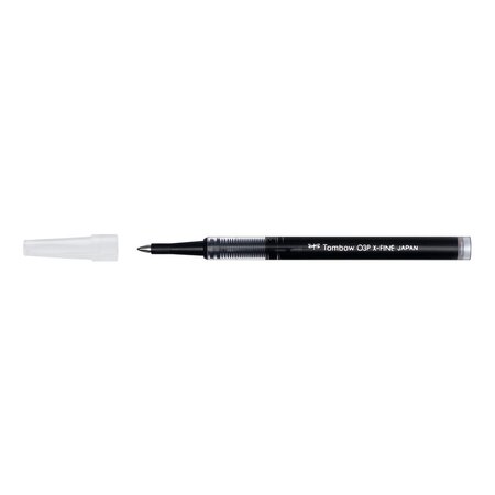 Recharge mine pour roller pointe moyenne noir x 12 tombow