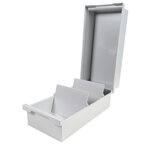 Boîte À Fiches Din A6 - Gris Lumière - Exacompta