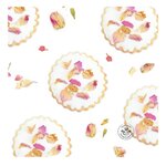 Pétales de rose séchées comestibles pour pâtisserie