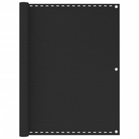 vidaXL Écran de balcon Anthracite 120x300 cm PEHD