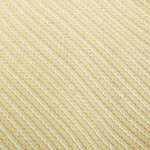 vidaXL Voile d'ombrage 160 g/m² Beige 2 5x2 5x3 5 m PEHD
