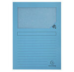 Paquet De 40 + 10 Chemises À Fenêtre Super 160g/m2 - 22x31cm - X 8 - Exacompta