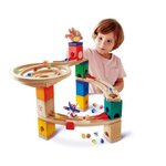 HAPE Circuit de bille en bois Quadrilla - Race to the Finish