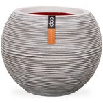Capi Pot à fleurs Nature Rib Rond 62 x 48 cm Ivoire KOFI271