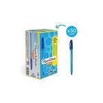 Paper:Mate lot de 50 Stylo à bille InkJoy 100 FINE, bleu