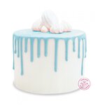 Glaçage goût chocolat 130 g - bleu