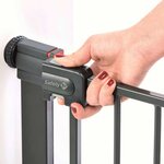 Safety 1st barrière de sécurité easy close 73cm blanc métal 2475057000