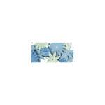 Fleurs en papier Bleu 4 sortes 1 5 à 2 5 cm 36 pièc.
