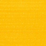 vidaXL Voile d'ombrage 160 g/m² Jaune 3 6x3 6 m PEHD