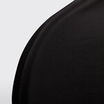 vidaXL Housses élastiques de chaise Noir 18 Pièces