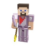 Minecraft - coffret ultime ender dragon  50 cm avec souffle de brume  figurine steve et accessoires de combat - figurine - des 6 ans