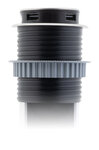 Multiprise encastrable compacte 2 prises + USB - Otio