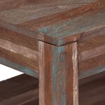 vidaXL Table basse Bois massif Vintage 88 x 50 x 38 cm