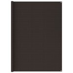 vidaXL Tapis de tente 400x700 cm Marron