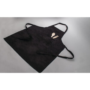 Tablier en coton noir 70x95cm 1 pce.
