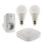 Pack de démarrage maison connectée OtioHome (2 ampoules  1 prise et  1 box)