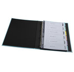 Intercalaires Carte Lustrée 400g/m2 Aquarel 6 Positions - A4 - Couleurs Assorties - X 25 - Exacompta