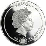 Pièce de monnaie en Cupronickel - Argent Half Dollar g 31 Millésime 2022 LORD OF THE RINGS