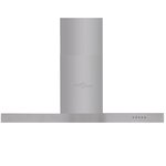 vidaXL Hotte plate Acier inoxydable 900 mm